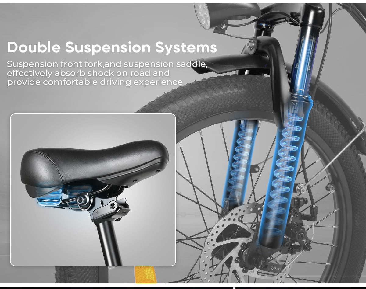 Bicicleta eléctrica portátil para desplazamientos CY20