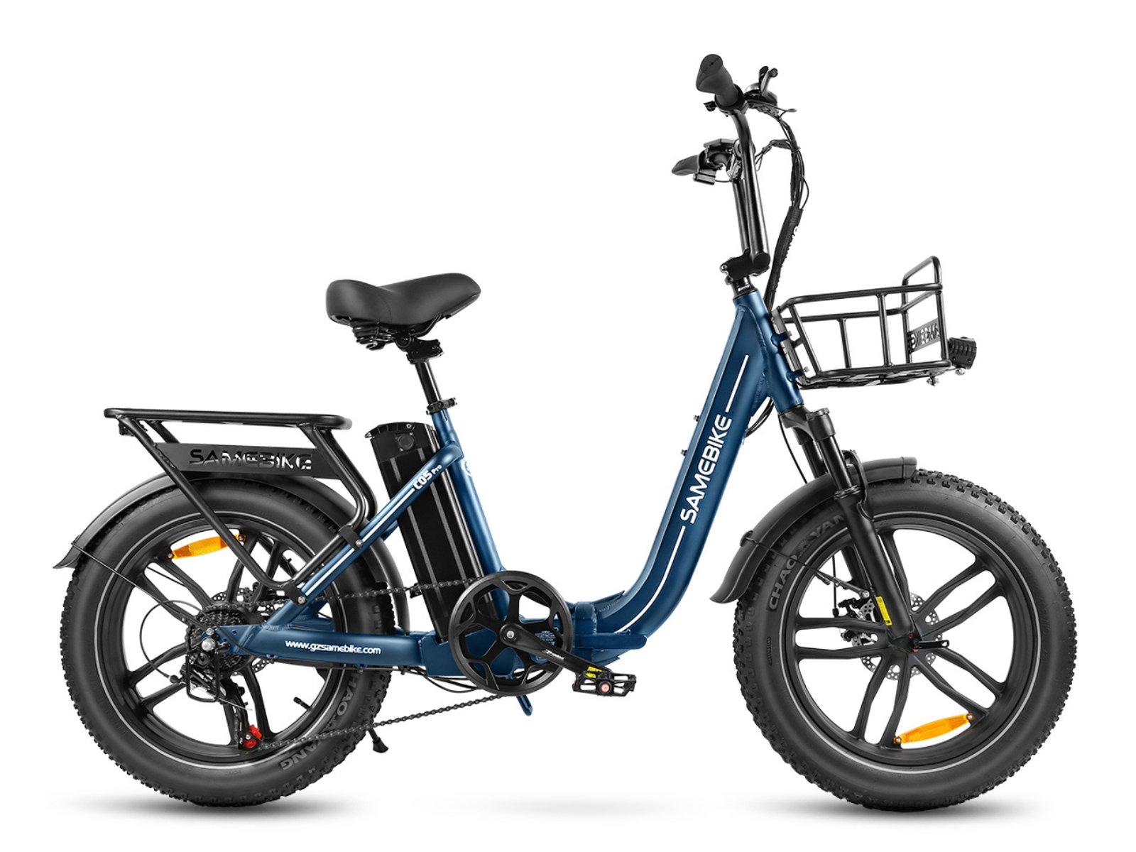 C05 Pro Steggenom Hopfällbar Tjock Däck Ebike