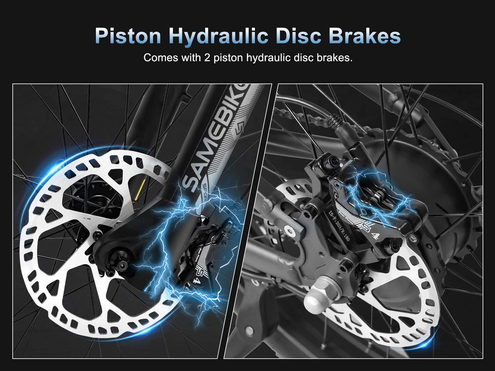 RSA08-II 1000W Elektrisk terrengsykkel