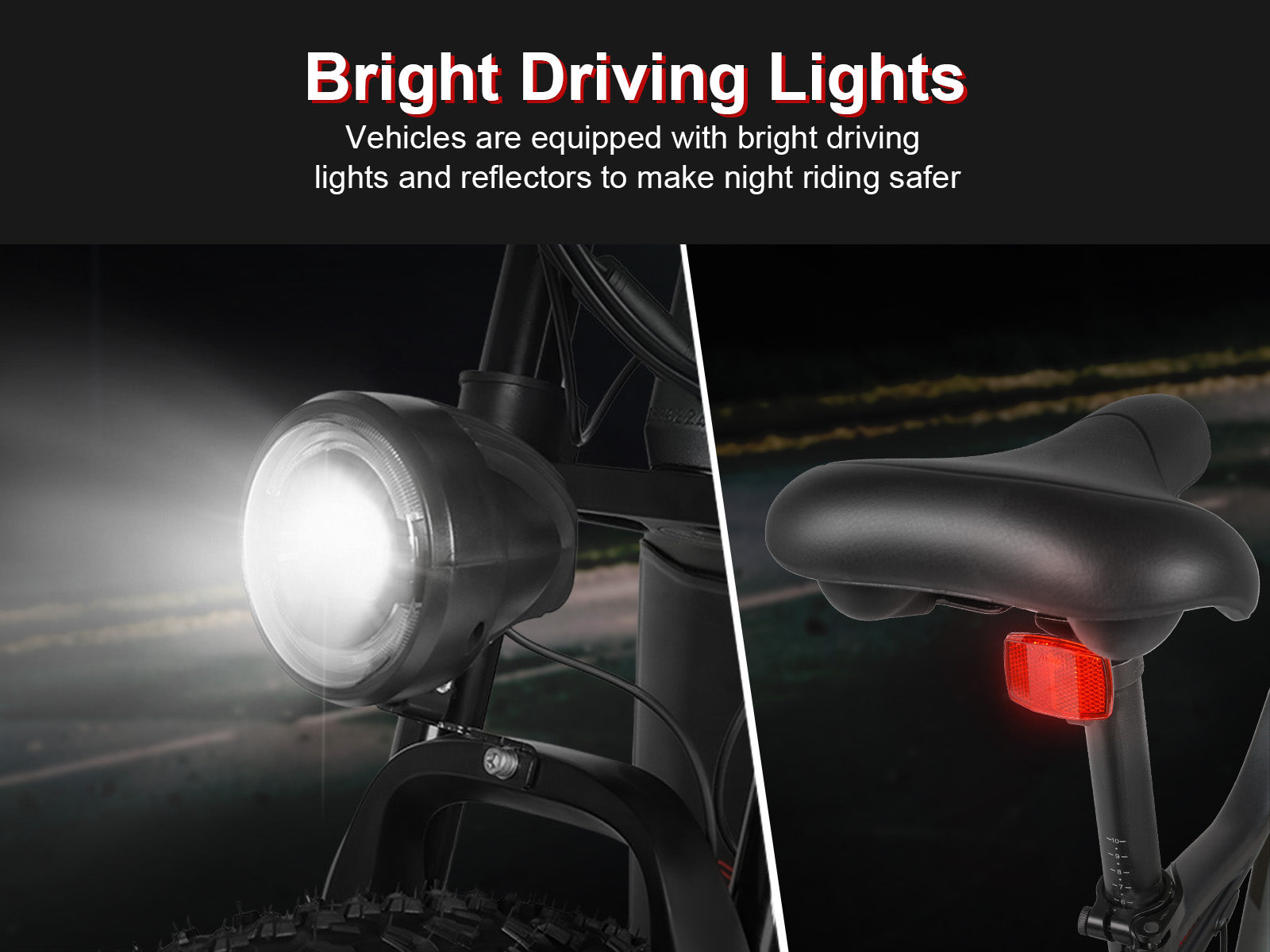 RSA08-II 1000W Elektrisk terrengsykkel