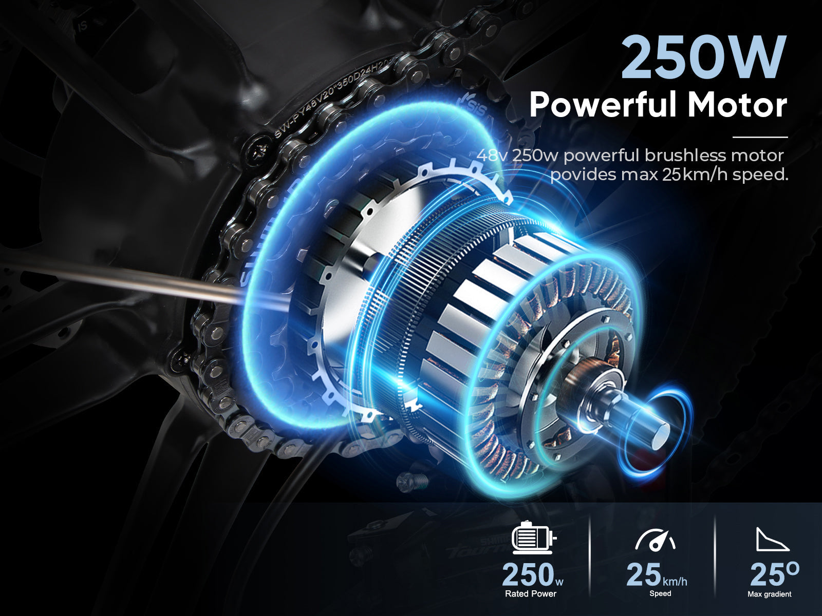 20LVXD30-II Hopfällbar Elektrisk Mini Cykel