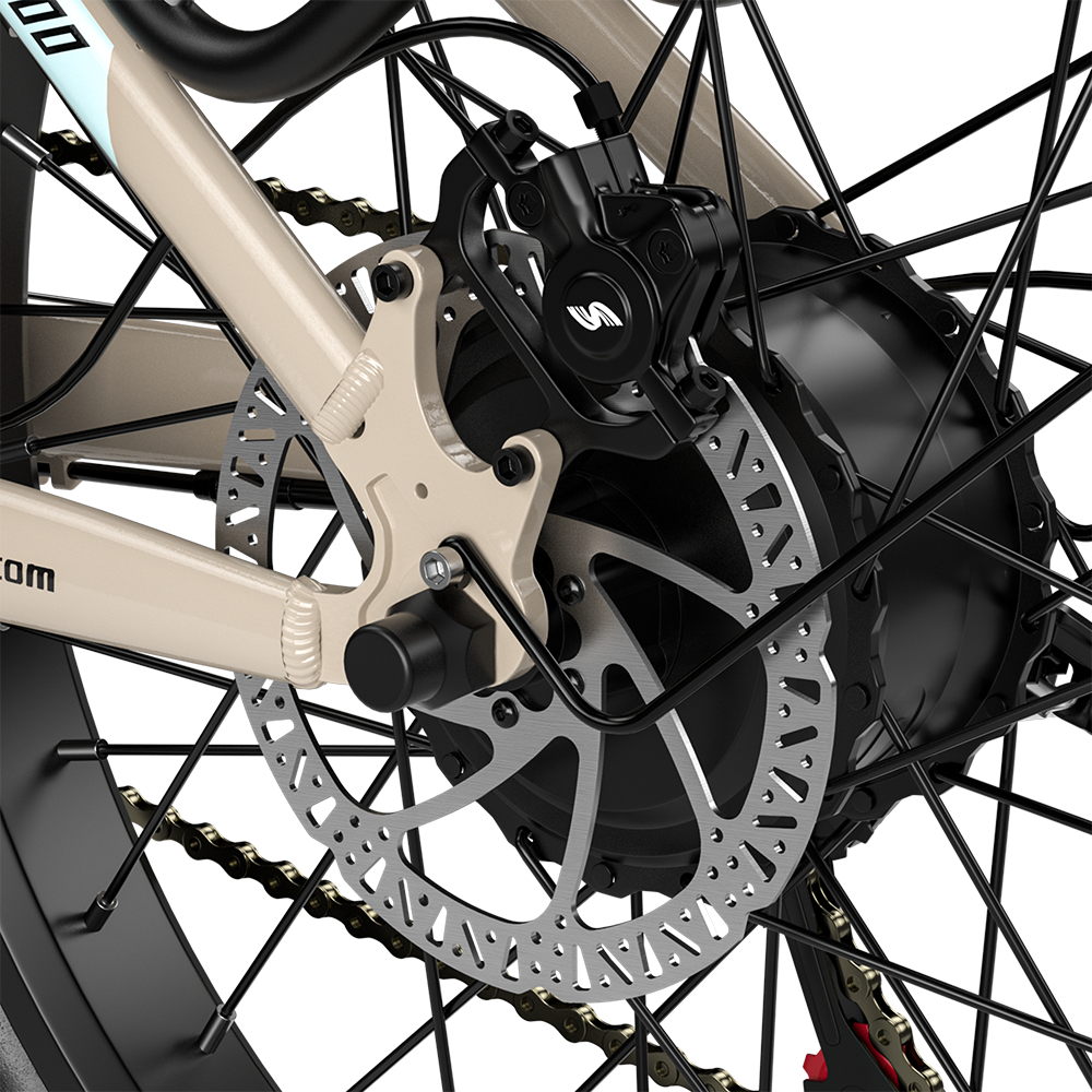 Shengmilo S700 1000W*2 Dual Motor Elektrisk Cykel 17.5Ah Samsung Batteri