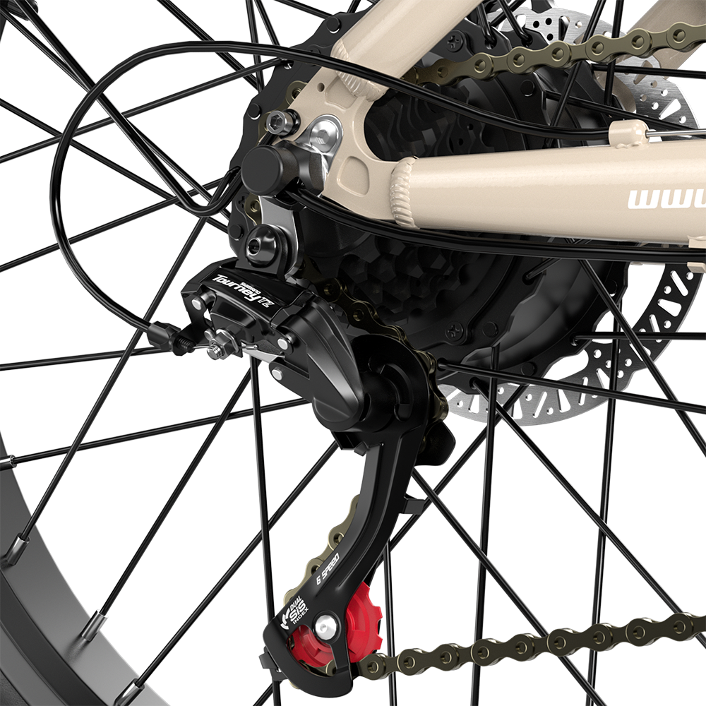 Shengmilo S700 1000W*2 Dual Motor Elektrisk Cykel 17.5Ah Samsung Batteri