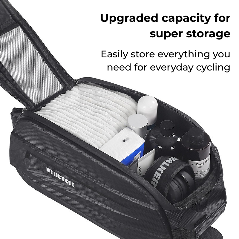 Borsa posteriore rigida impermeabile per sedile