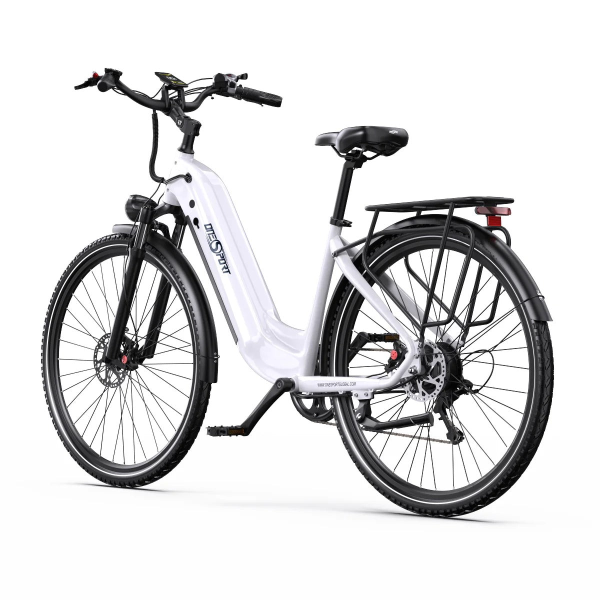ONESPORT OT05 Pro 27.5" City-Elektrofahrrad 250W Motor 36V 22,5Ah Batterie App-Unterstützung