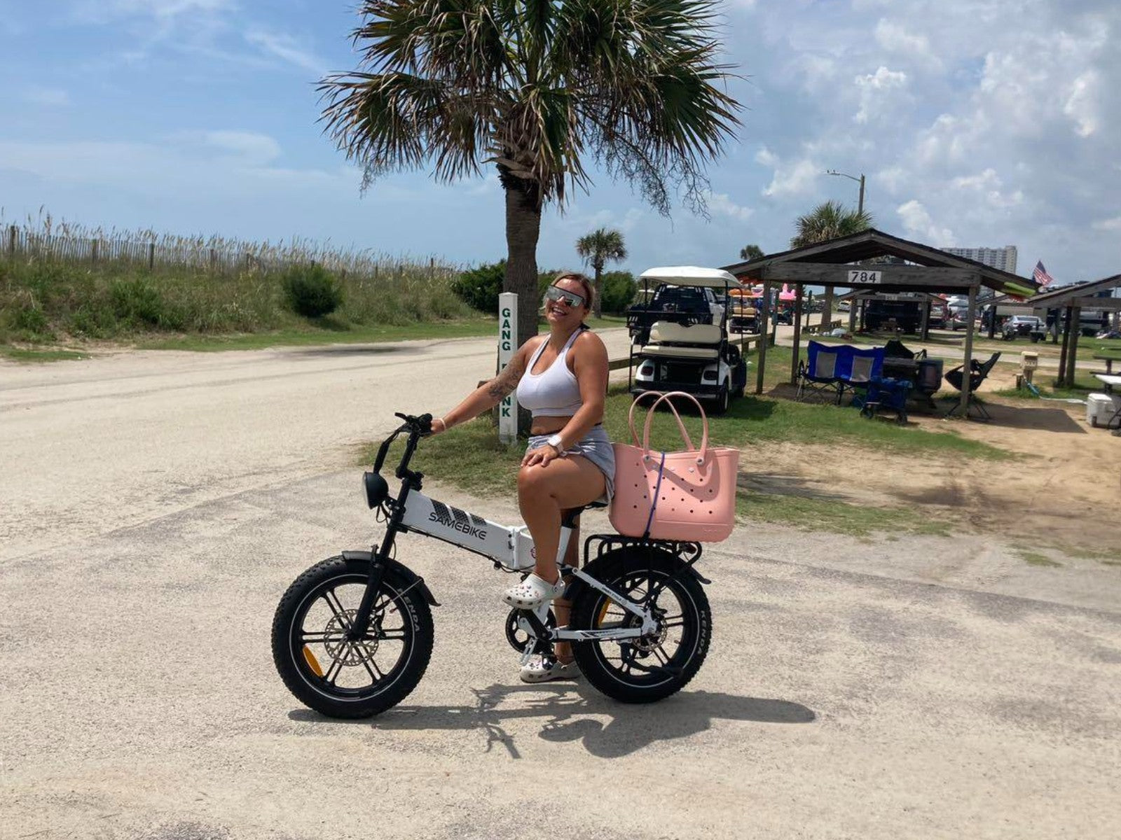 RS-A02 Bicicleta eléctrica plegable para todo terreno