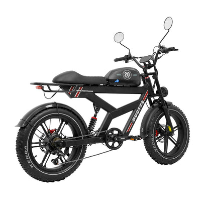 DUOTTS F20 20" Off Road Electric Bike 750W Motor 52V 27Ah Battery