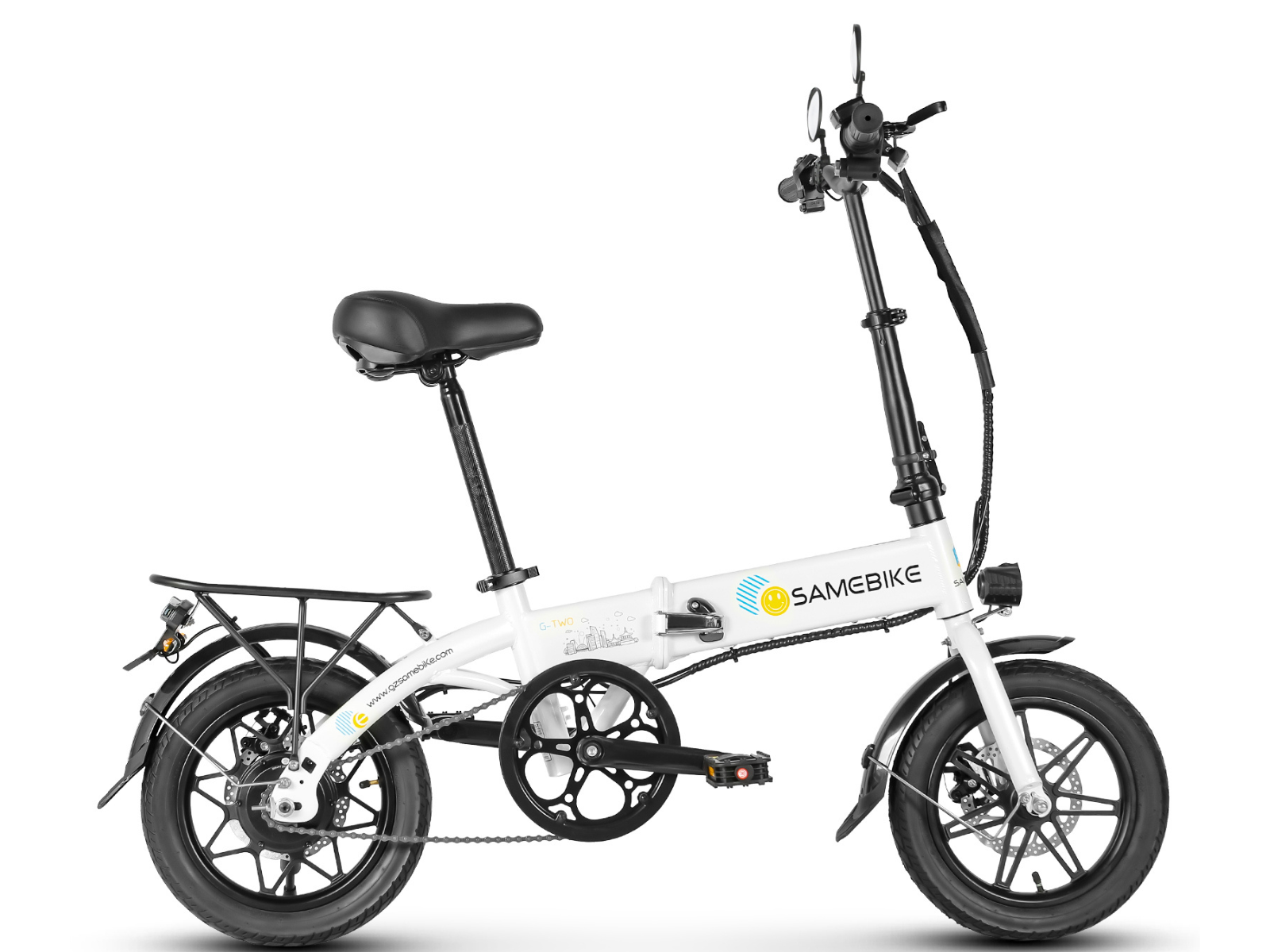 YINYU14 Bicicleta Eléctrica Portátil para Pendulares