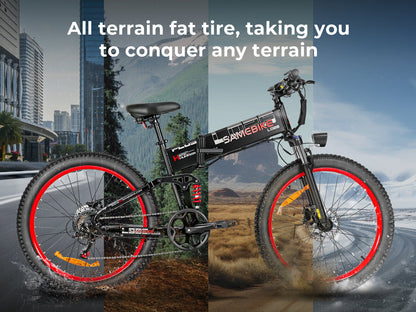 LO26 Plus Fat Tire Folding Ebike