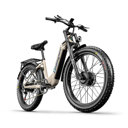 Shengmilo S700 1000W*2 Dual Motor Elektrisk Cykel 17.5Ah Samsung Batteri