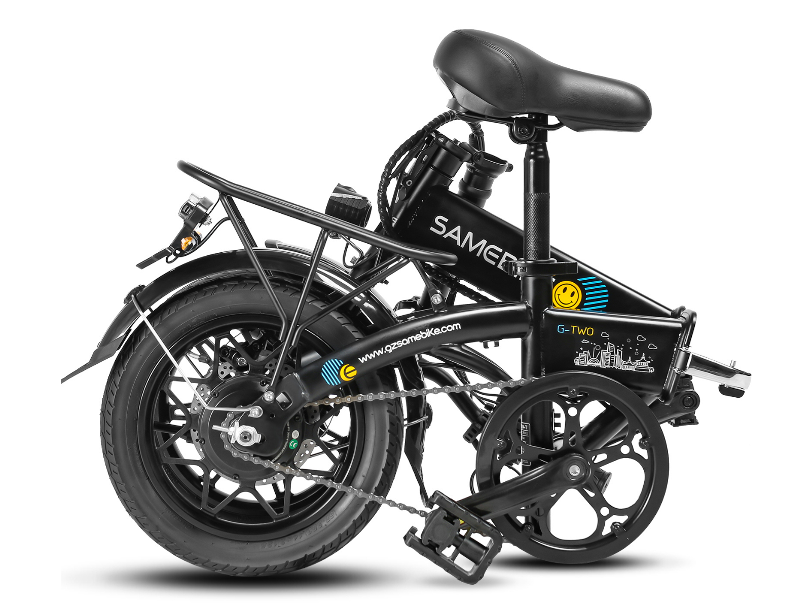 YINYU14 Bicicleta Eléctrica Portátil para Pendulares