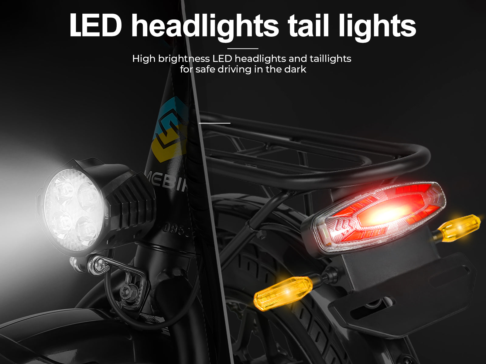 YINYU14 Bicicleta Eléctrica Portátil para Pendulares