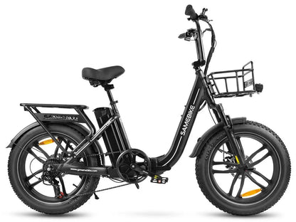 C05 Pro Steggenom Hopfällbar Tjock Däck Ebike