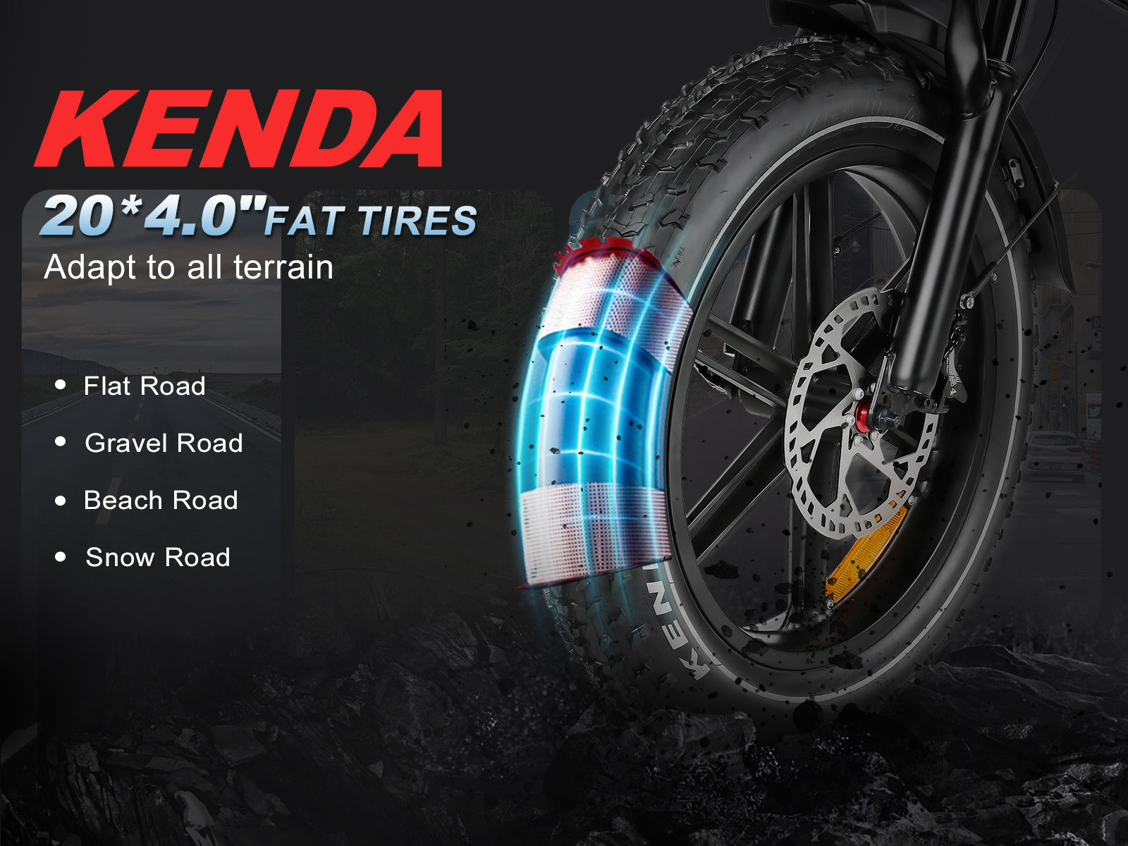 RS-A02 Folding Off Road Ebike