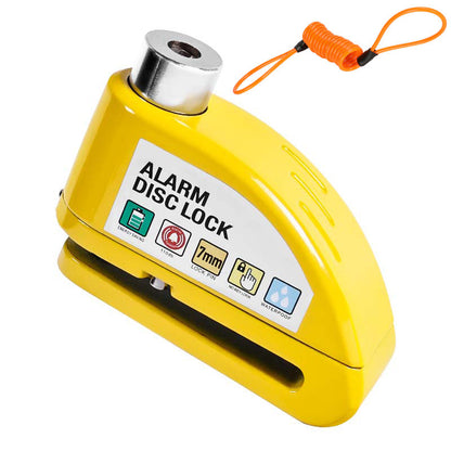 Högljudd skivbromslås