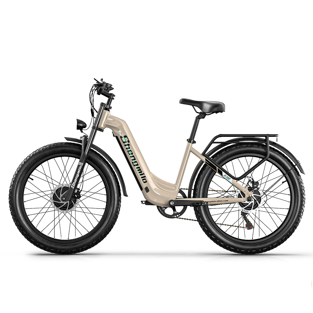 Shengmilo S700 Bicicleta Elétrica com Duplo Motor 1000W*2 e Bateria Samsung 17.5Ah