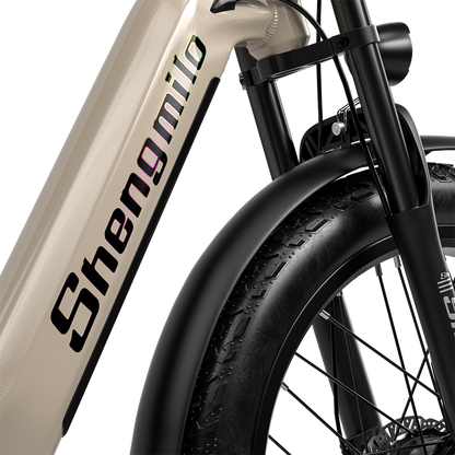 Shengmilo S700 1000W*2 Dual Motor Elektrisk Cykel 17.5Ah Samsung Batteri