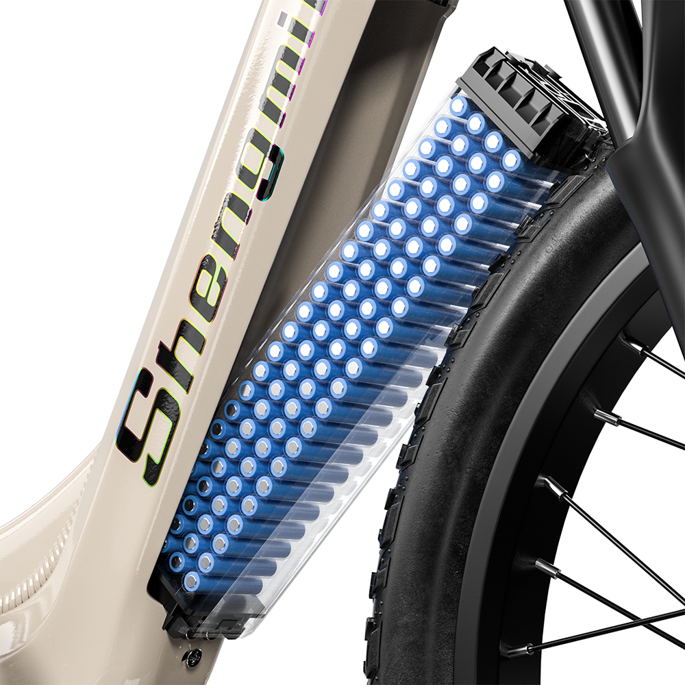 Shengmilo S700 1000W*2 Dual Motor Elektrisk Cykel 17.5Ah Samsung Batteri