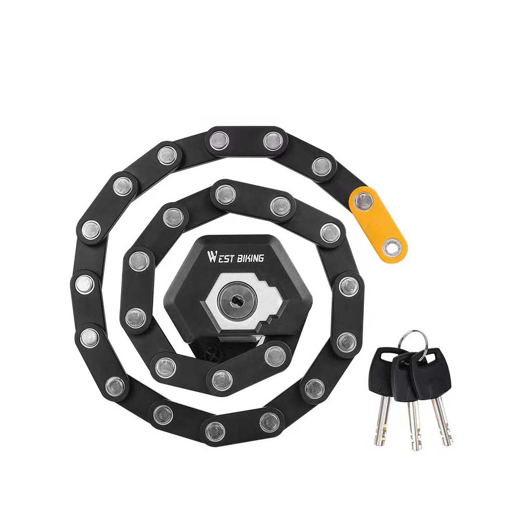 Elektrisk sykkel tyverisikring lås sammenleggbar kjedelås tyverisikring bærbar anti-hydraulisk saks