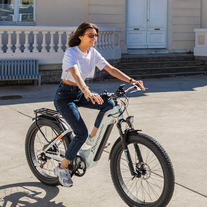 Shengmilo MX06 Trinn Gjennom El-sykkel 48V 17.5AH SAMSUNG batteri 90KM rekkevidde