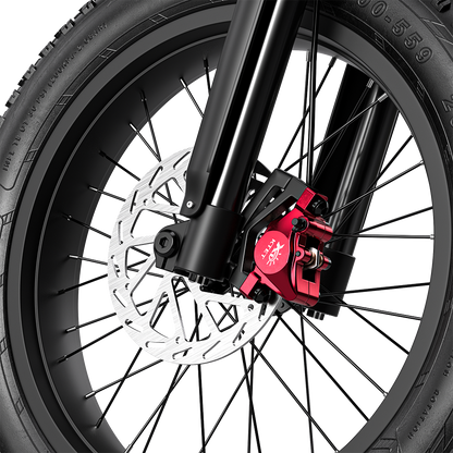 Bicicleta eléctrica Shengmilo S900 con potencia de 1500W y batería duradera de 60V 30Ah