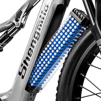 Shengmilo S600 Bicicletta Elettrica a Doppio Motore 2000W