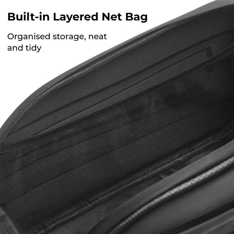 Hard-shell waterproof rear seat bag