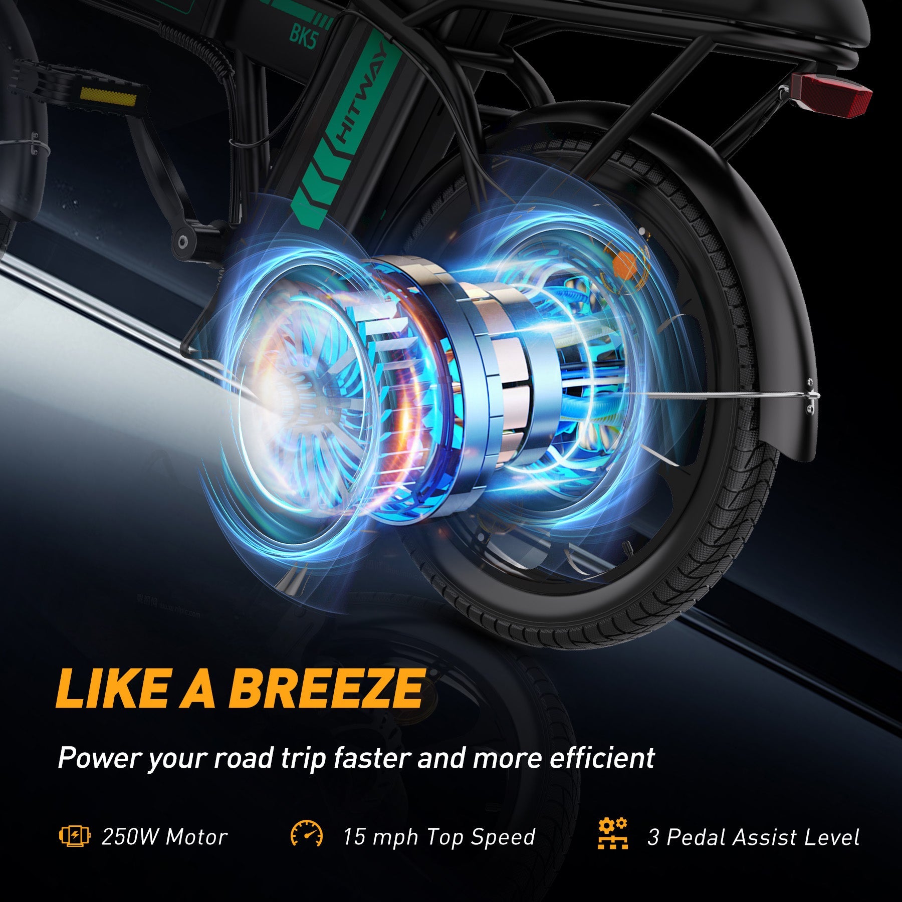 BK5S Folding Electric Bike