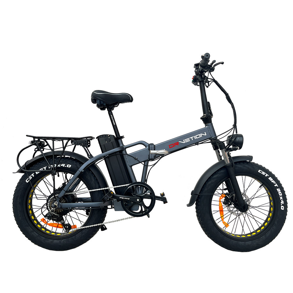 DRVETION AT20 20" Folding Electric Bike 750W Motor 48V 10Ah/15Ah/20Ah Samsung Battery