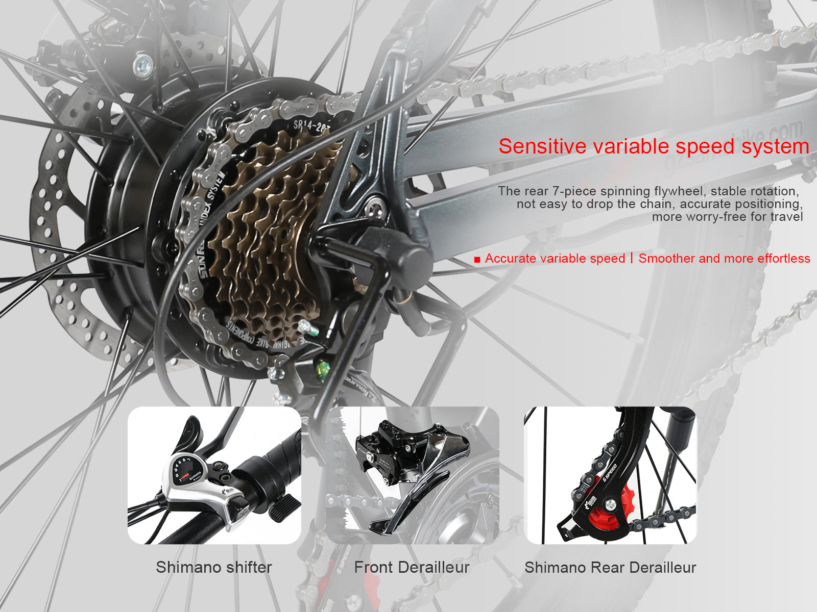 SY26-II vuoristopyörä sähköpyörä
