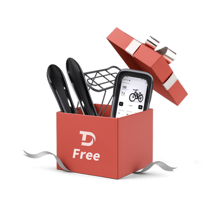 Fietspakket (Gratis cadeaus bij aankoop van een e-bike, inclusief spatborden en telefoonhouder tas)