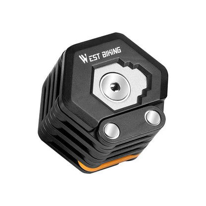 Elektrisk sykkel tyverisikring lås sammenleggbar kjedelås tyverisikring bærbar anti-hydraulisk saks