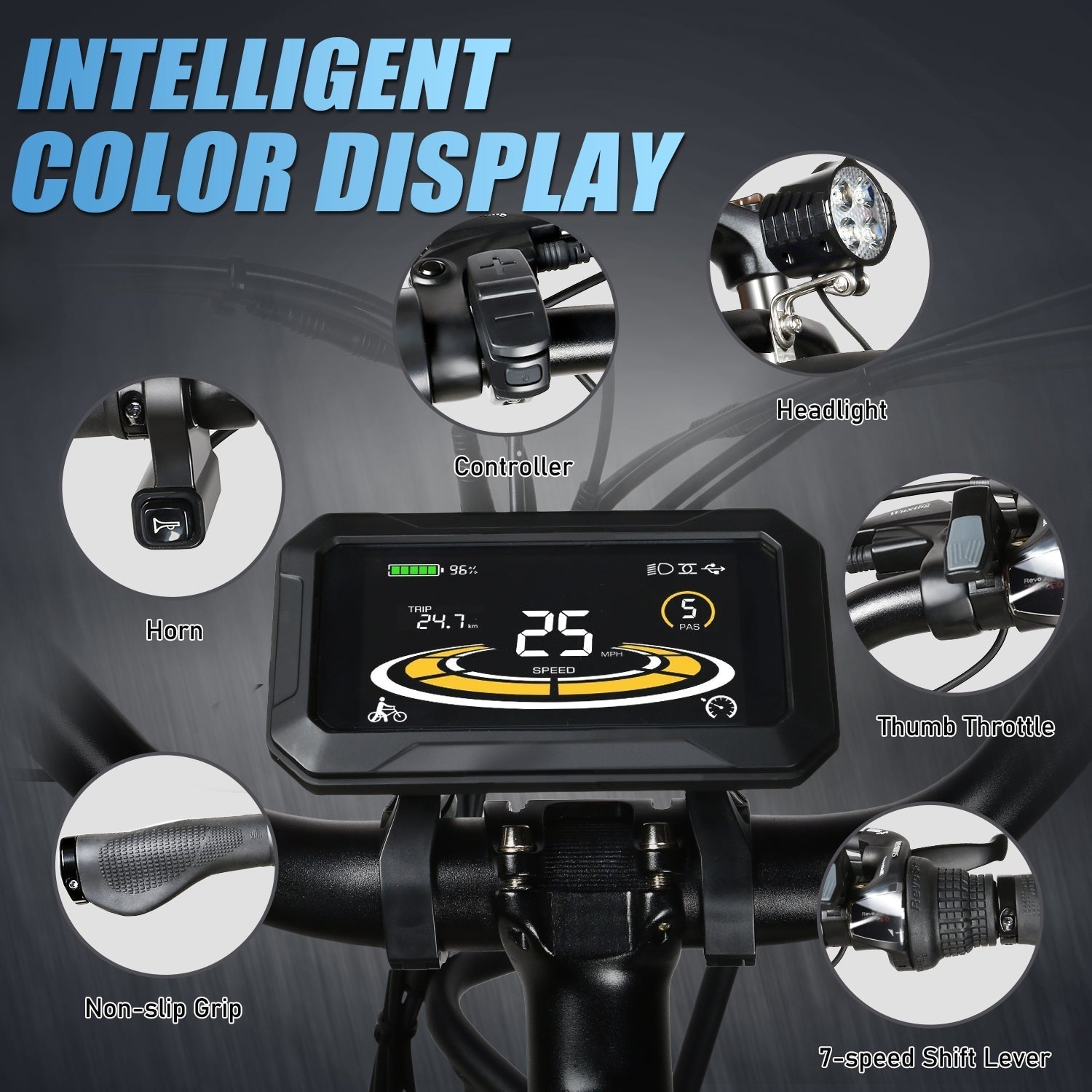 RS-A01 Plus Elektrische Stadsfiets