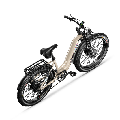 Shengmilo S700 1000W*2 Dual Motor Elektrisk Cykel 17.5Ah Samsung Batteri