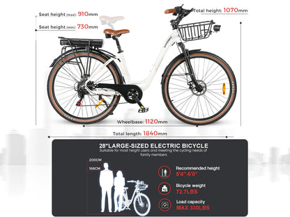 RS-A07 Powerful City Leisure Ebike
