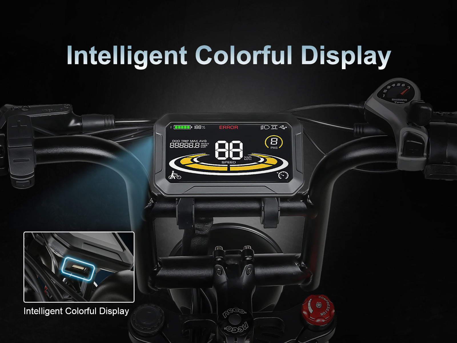 RS-A02 Folding Off Road Ebike