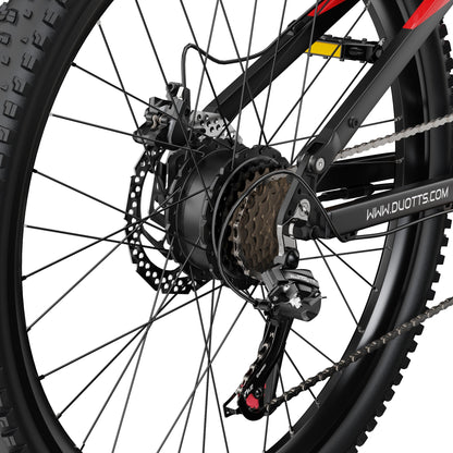 DUOTTS E29 27.5" Off Road Electric Bike 250W Motors 48V 13.5Ah Battery