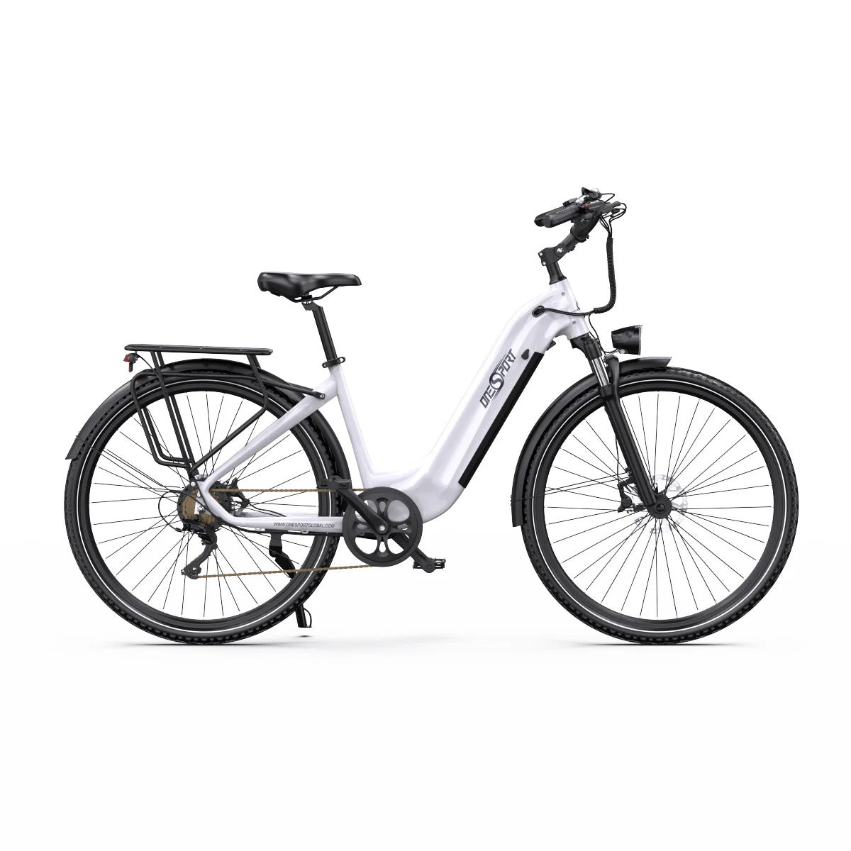 ONESPORT OT05 Pro 27.5" City-Elektrofahrrad 250W Motor 36V 22,5Ah Batterie App-Unterstützung