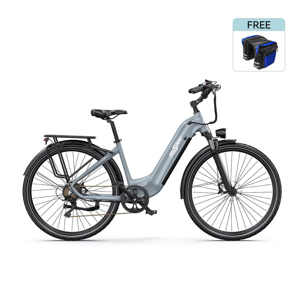 ONESPORT OT05 Pro 27.5" City-Elektrofahrrad 250W Motor 36V 22,5Ah Batterie App-Unterstützung