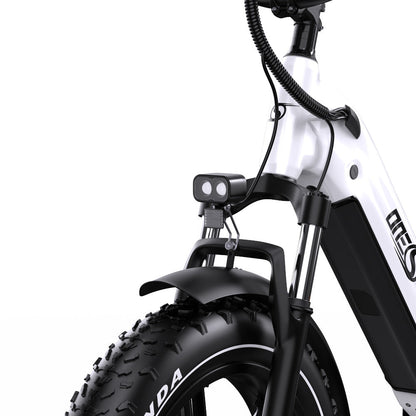ONESPORT OT08 20" Fat Tire All-Terrain Electric Bike 500W Motor 48V 18Ah Battery