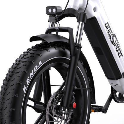 ONESPORT OT08 20" Fat Tire All-Terrain Electric Bike 500W Motor 48V 18Ah Battery