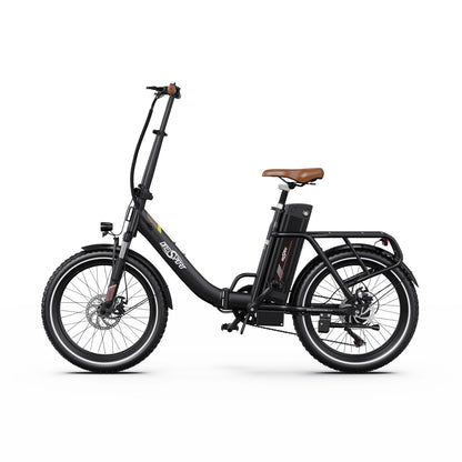 ONESPORT OT16-2 20" Folding Electric Commuter Bike 250W Motor 48V 17Ah Battery Support APP