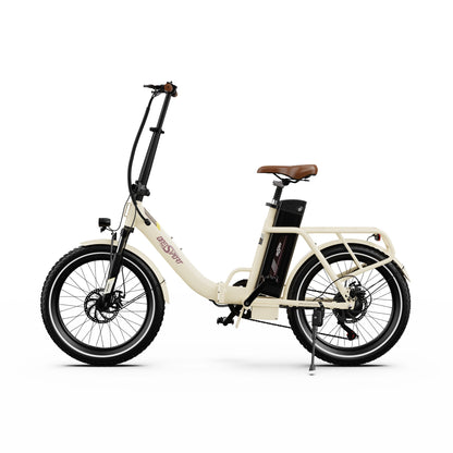 ONESPORT OT16-2 20" Folding Electric Commuter Bike 250W Motor 48V 17Ah Battery Support APP