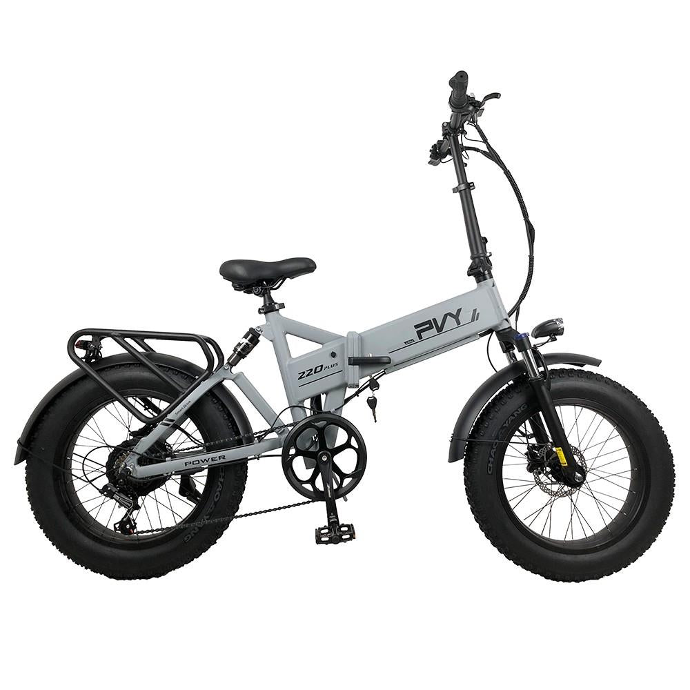 PVY Z20 Plus 20" Fat Tire Electric Folding  Bike 1000W Motor 48V 16.5Ah Battery