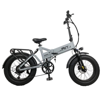 PVY Z20 Plus 20" Fat Tire Electric Folding  Bike 1000W Motor 48V 16.5Ah Battery