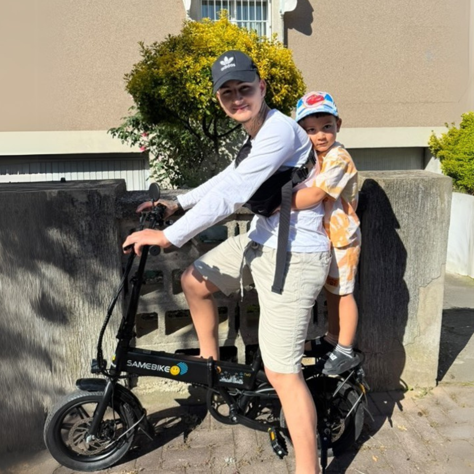 YINYU14 Bicicleta Eléctrica Portátil para Pendulares