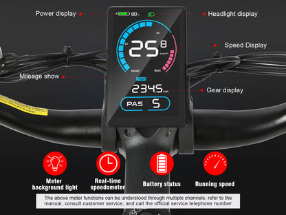 SY26-II vuoristopyörä sähköpyörä