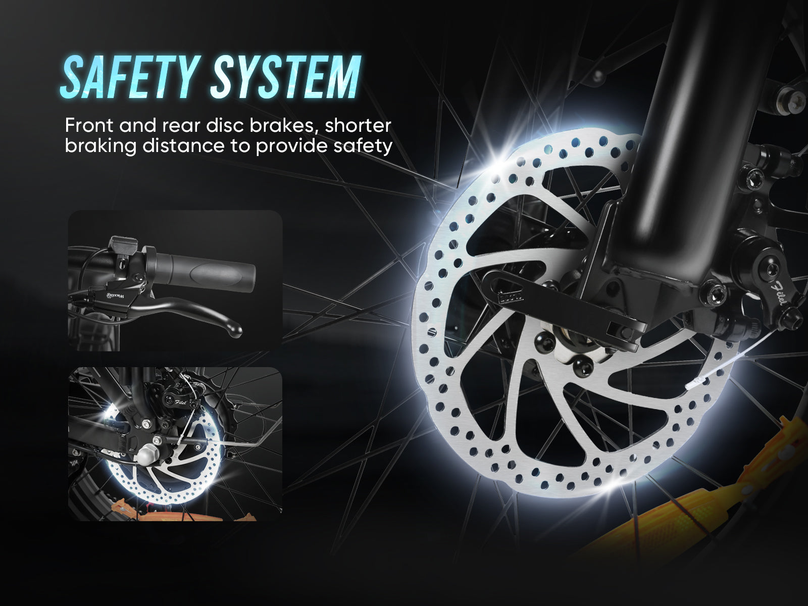 LOTDM200-II Bicicletta elettrica pieghevole con telaio basso