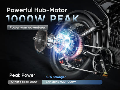 M20 1000W Electric Bike