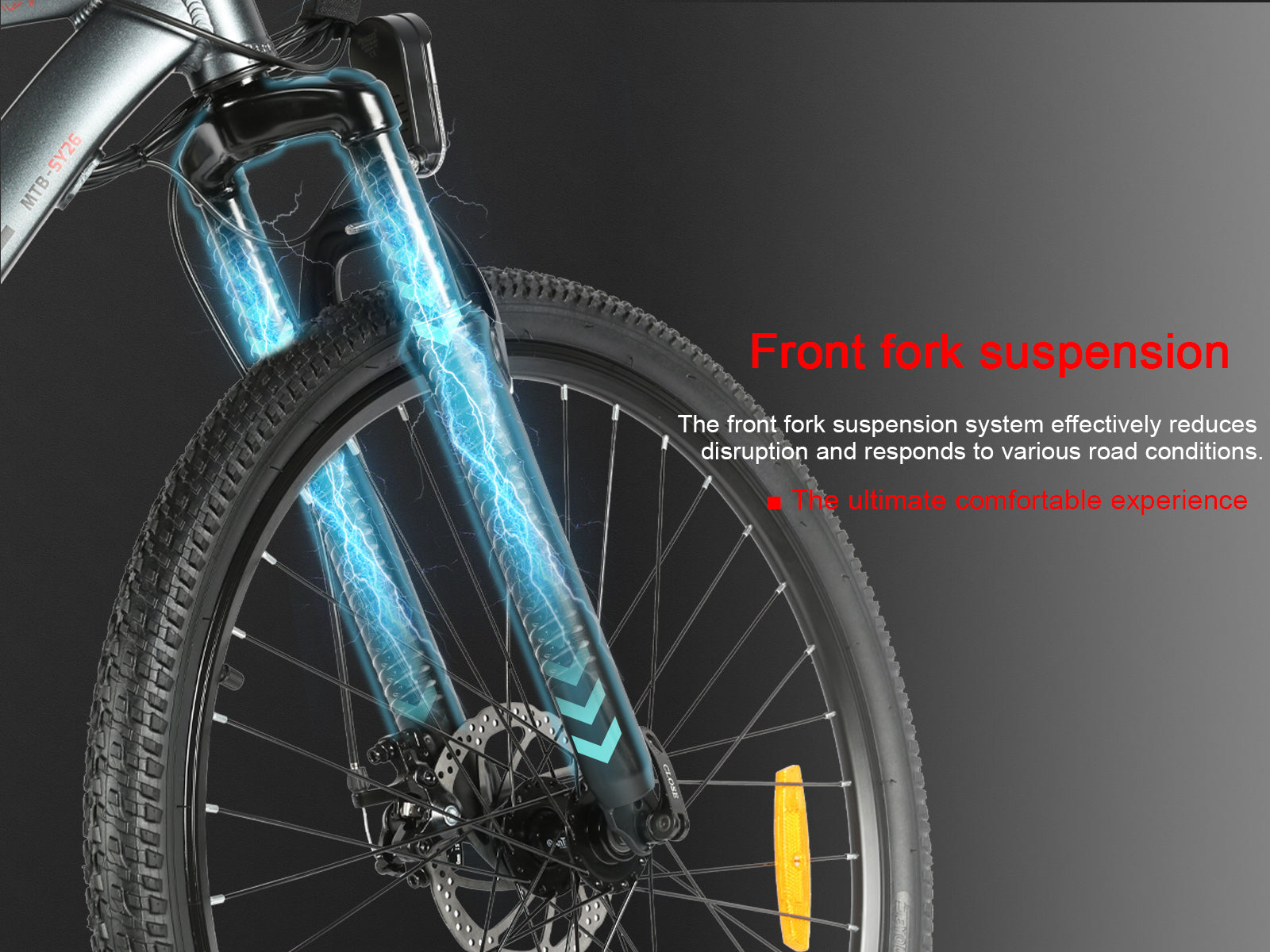 SY26-II vuoristopyörä sähköpyörä